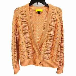 St. John Chunky Knit Cardigan Sweater XS